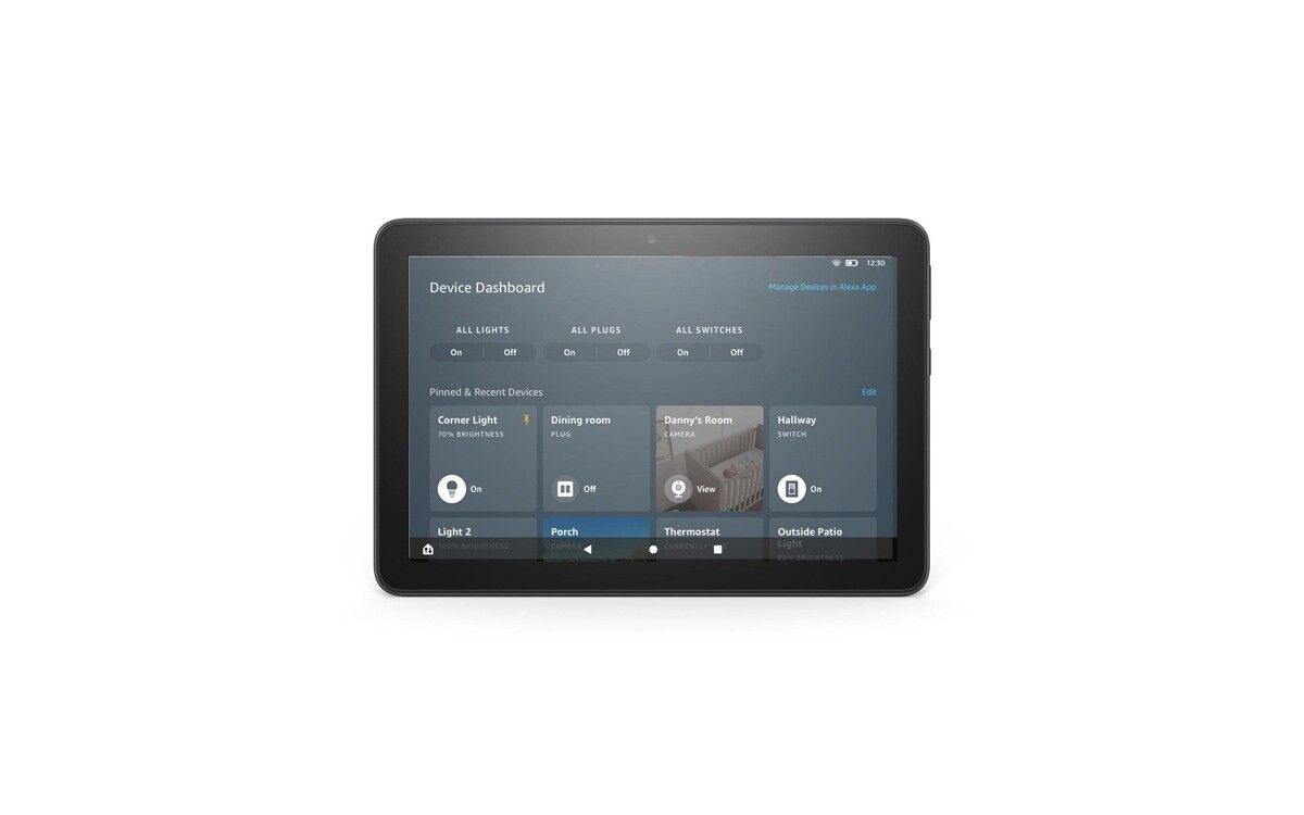 Amazon Fire tablet Device Dashboard
