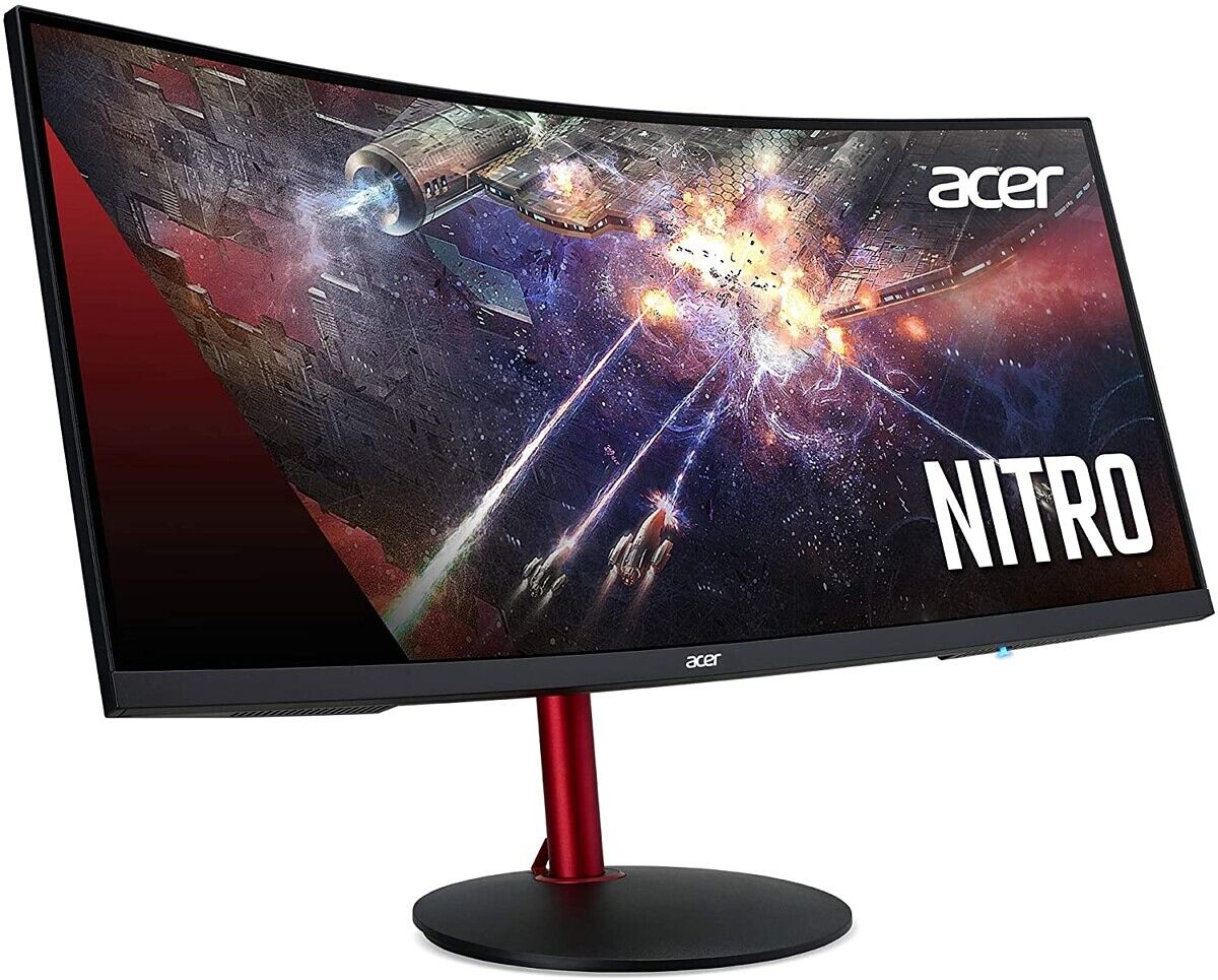 Get the best PC gaming experience with Acer's XZ342CK ultrawide curved monitor. This monitor has a great 144Hz refresh rate and a 1ms repsonse time, what more could you ask for? Grab this one before it's gone.