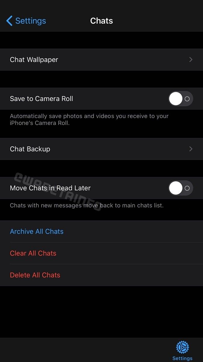 WhatsApp tests new wallpaper features, video muting, and a read later