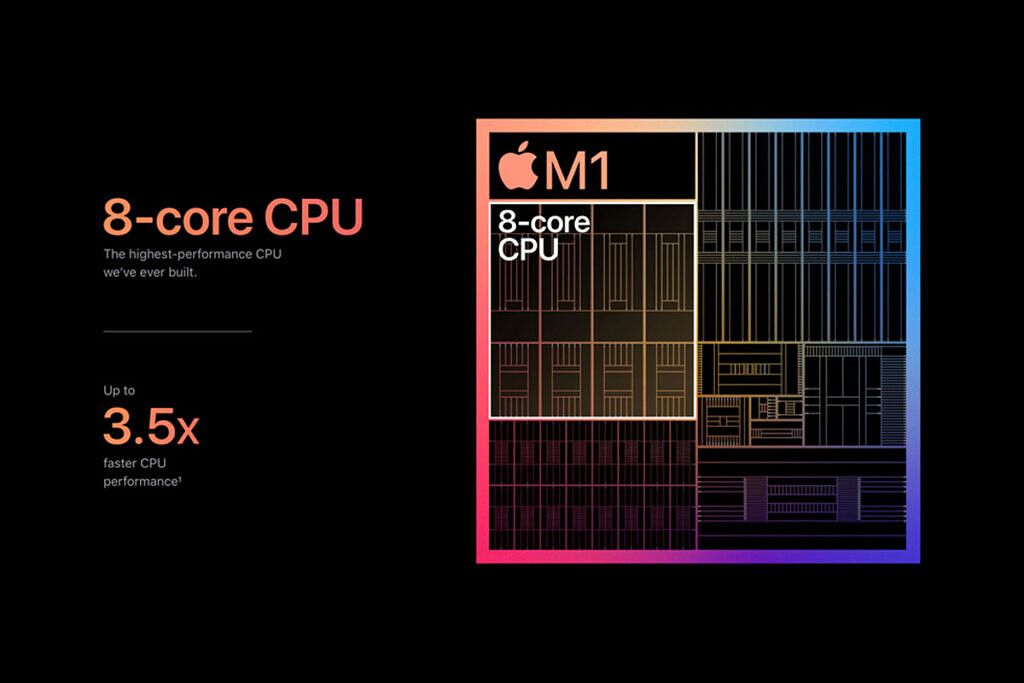 apple m1 chip cores