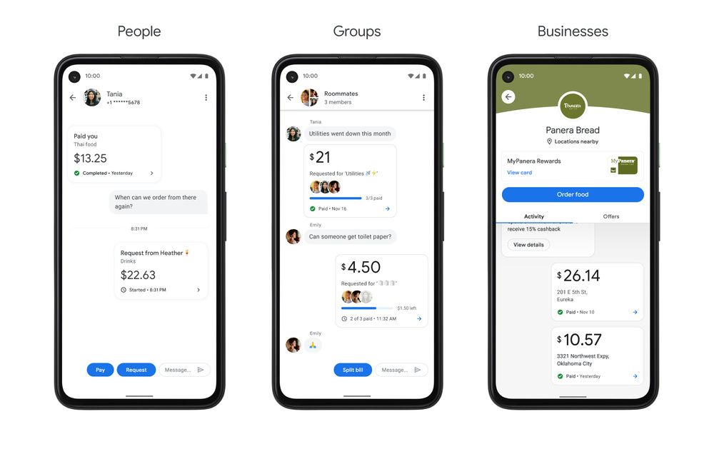 Google Pay Groups