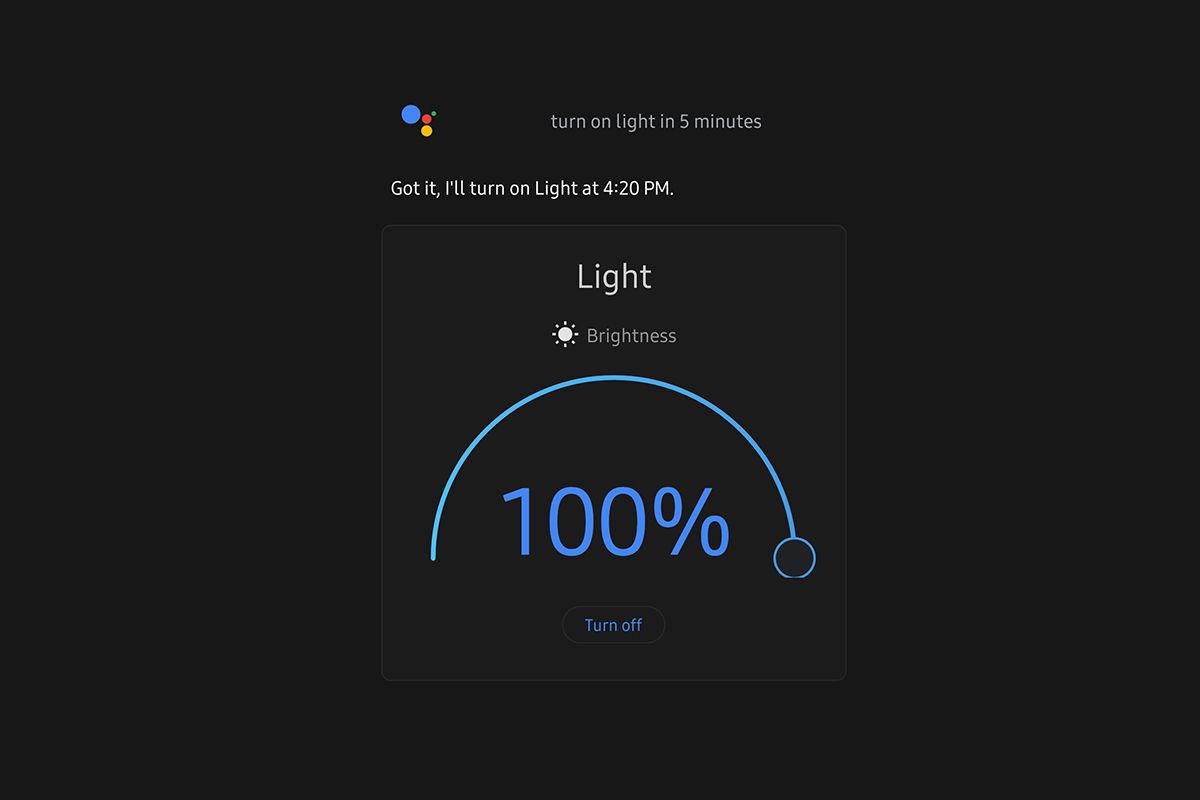 Google Assistant Scheduled Actions smart light featured