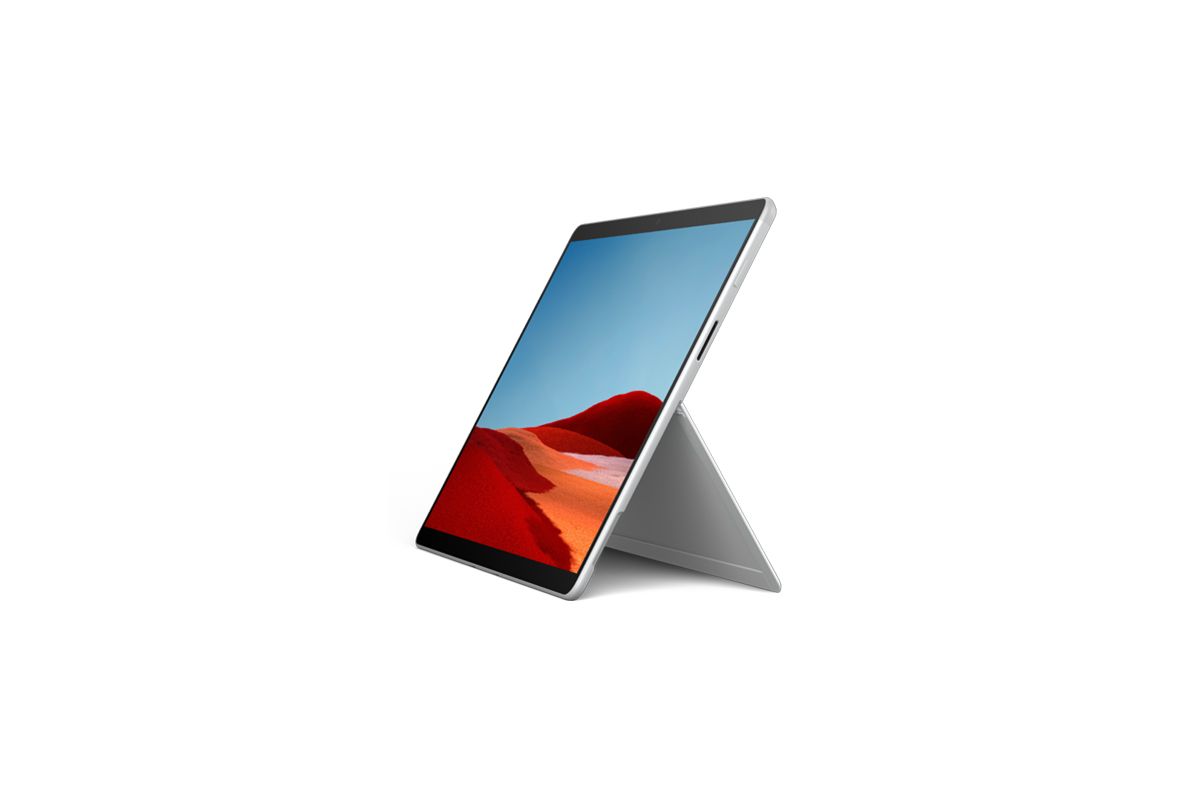 The Surface Pro X is a premium Windows tablet with an ARM-based CPU and an ultra thin and light design.