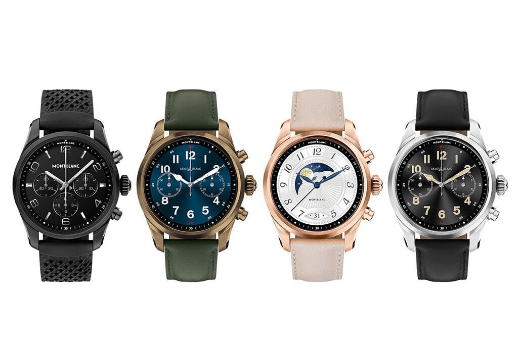 All color/strap variants of the Montblanc Summit 2+