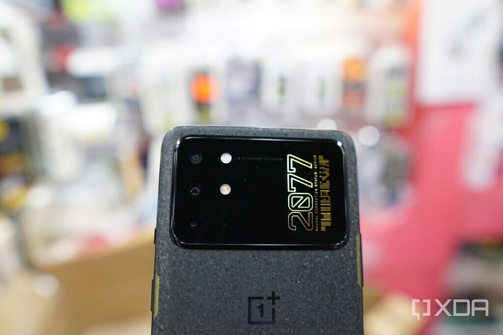 OnePlus 8T Cyberpunk 2077 Edition's camera module