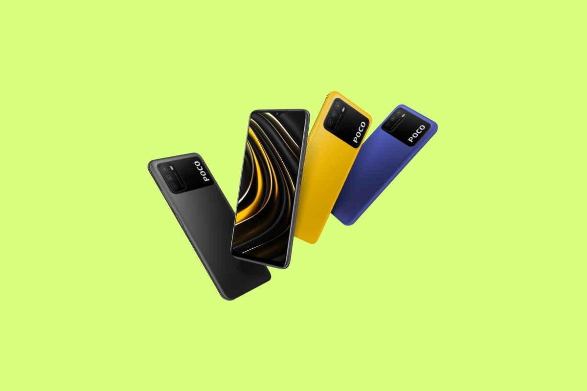 POCO M3 on yellow background, Redmi 9 Power, Moto E7, Nokia 5.4 forums now open