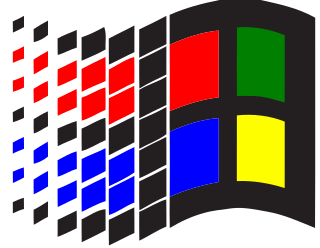 Windows 3.0 Era Logo