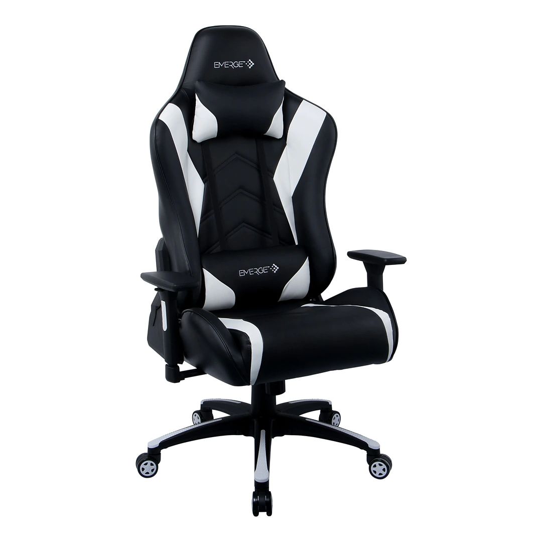 Available in four colors, this gaming chair is comfortable and affordable! At Staples, this chair is also available for free next day shipping.