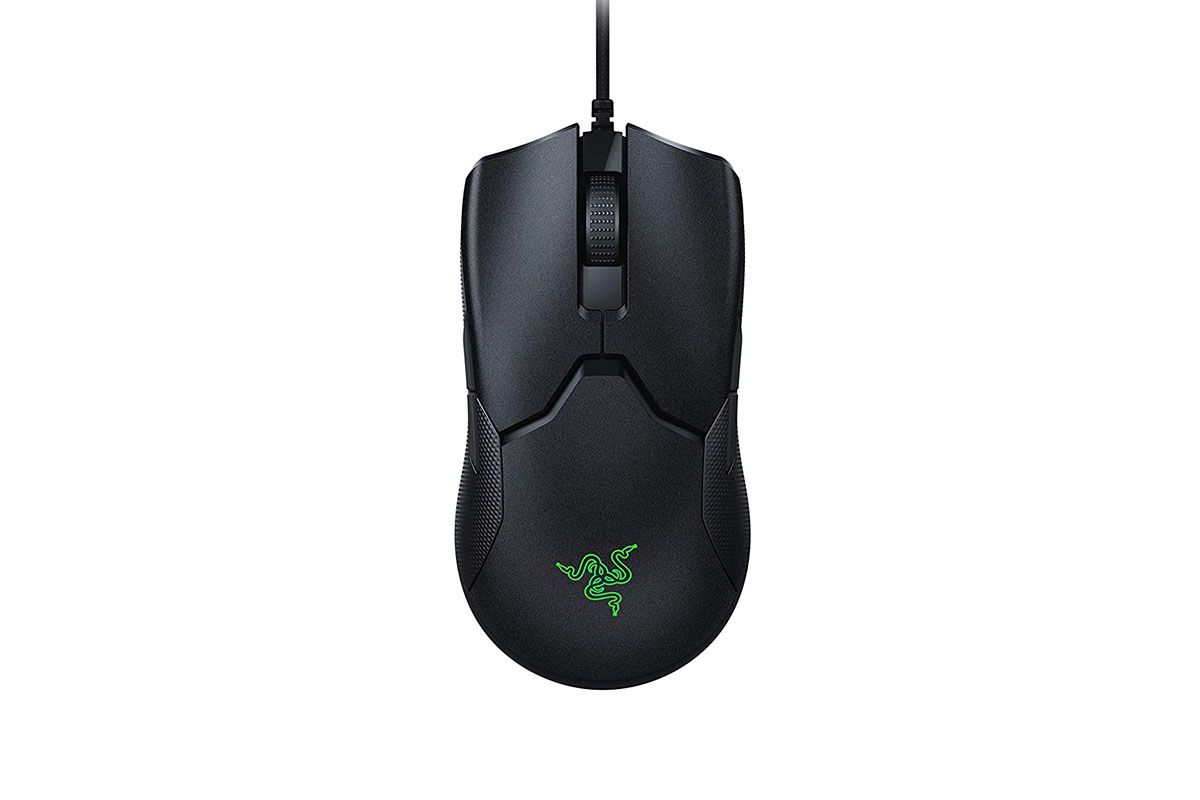 The Razer Viper is suited for both left and righ hand users and offers a solid 16,000-dpi sensor along with 8 programmable buttons. 