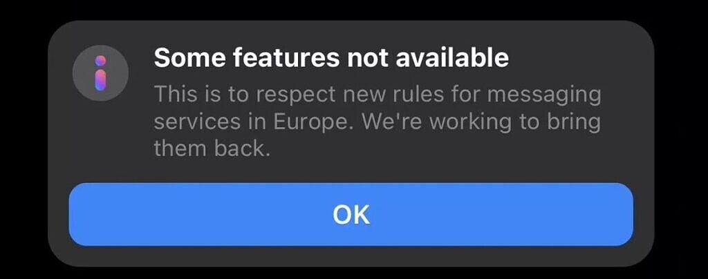 Facebook EU limit