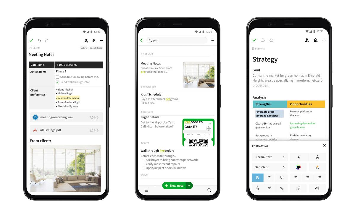 Evernote redesign update