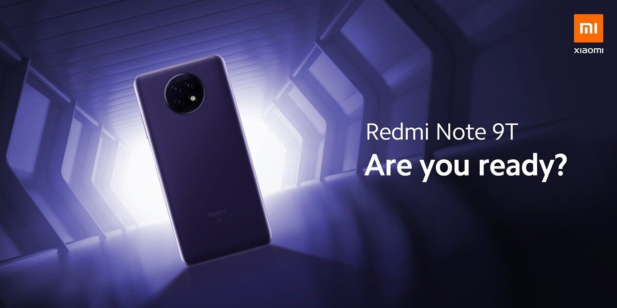 Xiaomi Redmi Note 9T teaser
