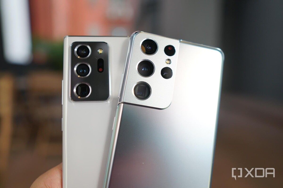 The camera systems of the Note 20 Ultra and S21 Ultra