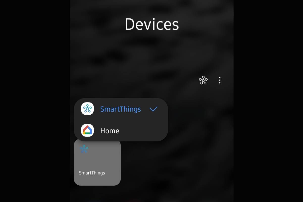 Google Home Device Controls Samsung One UI 3.1