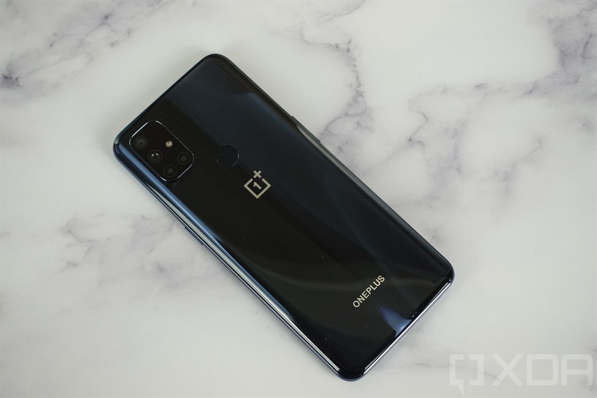 OnePlus Nord N10 5G on marble