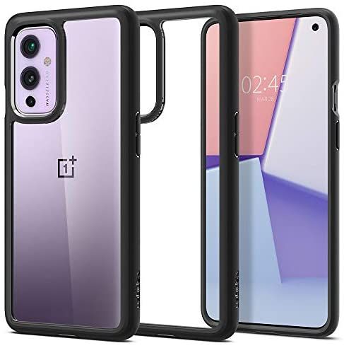 Spigen Ultra Hybrid features a transparent polycarbonate back and flexible TPU bumper, allowing you to show off the beautiful color scheme of your OnePlus 9 as much as you want while also protecting against bumps and drops. It also has pronounced buttons and a raised lip to protect your display and rear camera bump.