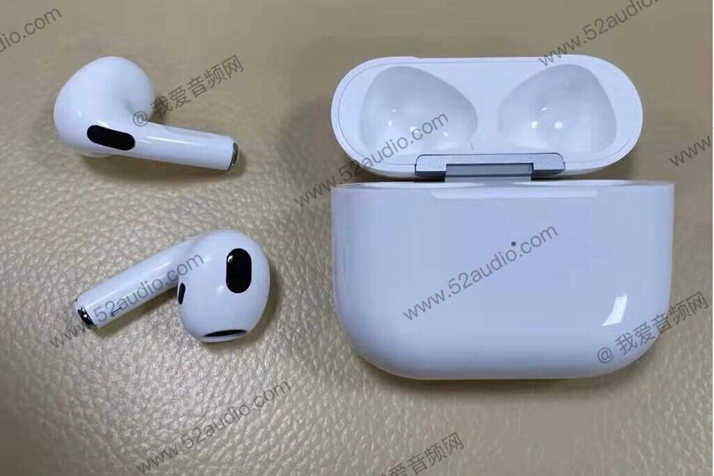 Leaked image of the Apple AirPods 3