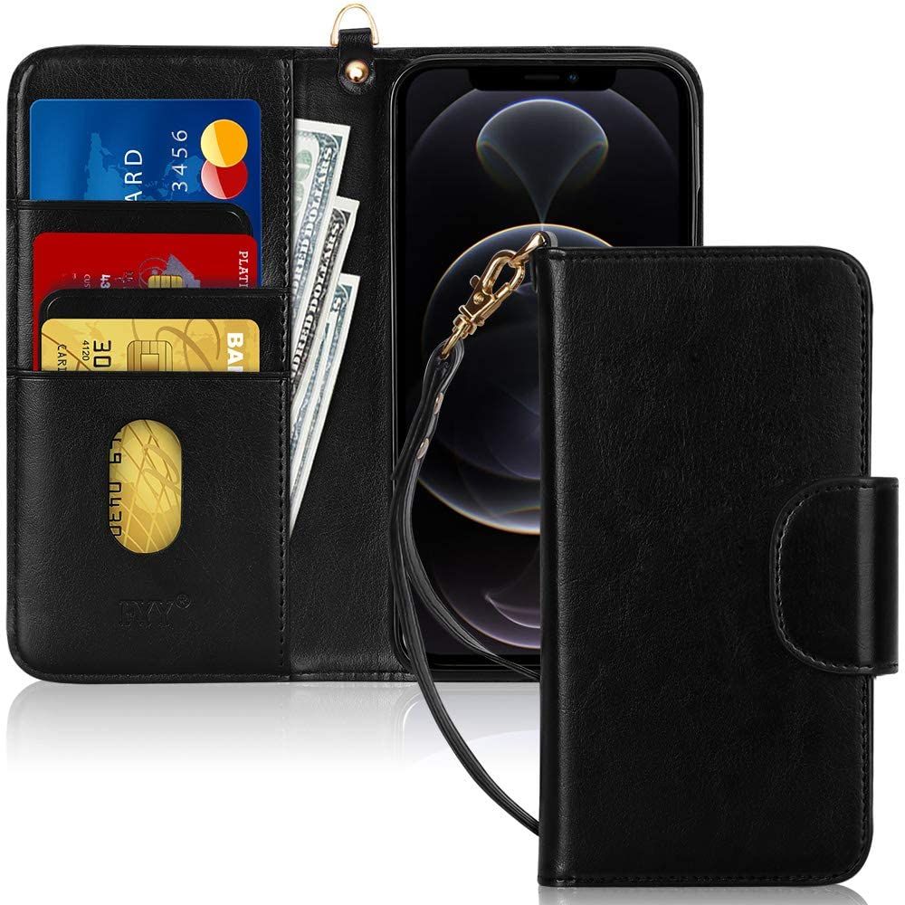 If you dislike carrying a purse or wallet, the FYY case may be interesting for you. This leather wallet case will hold your phone, as well as your cash and credit cards.