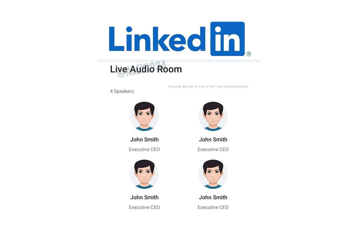LinkedIn Live Audio Rooms