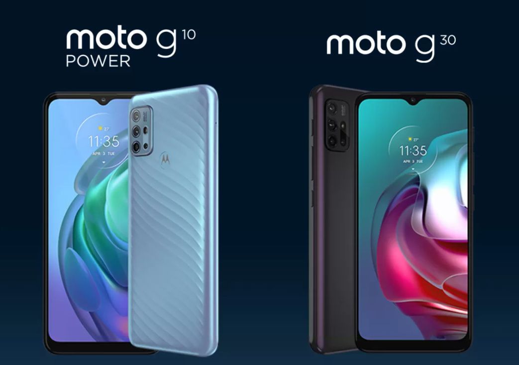 Moto G30 and Moto G10 Power