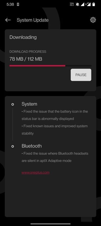 OnePlus 7 and 7T Android 11 Open Beta 4
