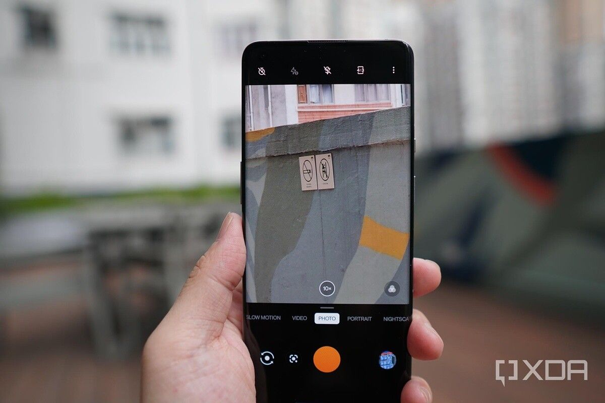 OnePlus 9 Pro camera interface