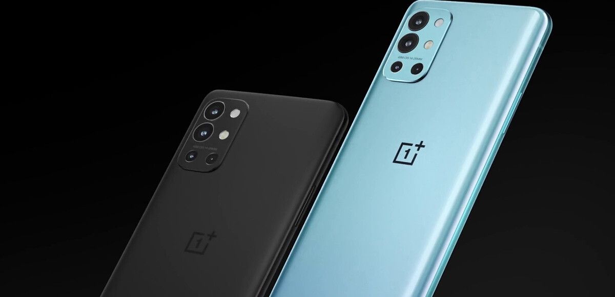 OnePlus 9R Blue and Black