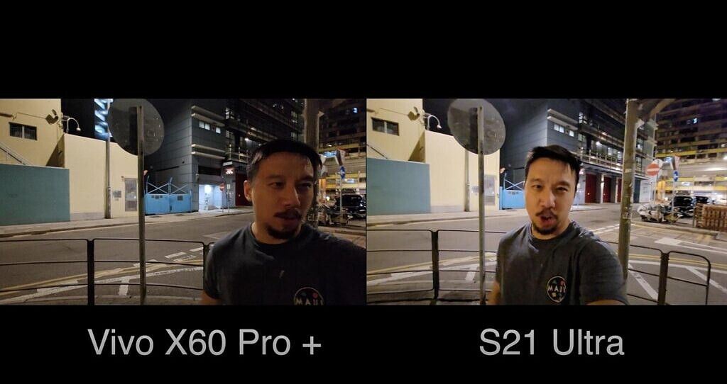 Vivo X60 Pro Plus and Galaxy S21 Ultra 