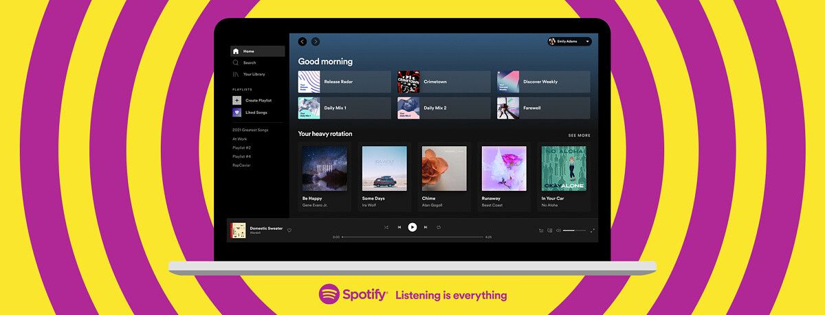 Spotify desktop redesign
