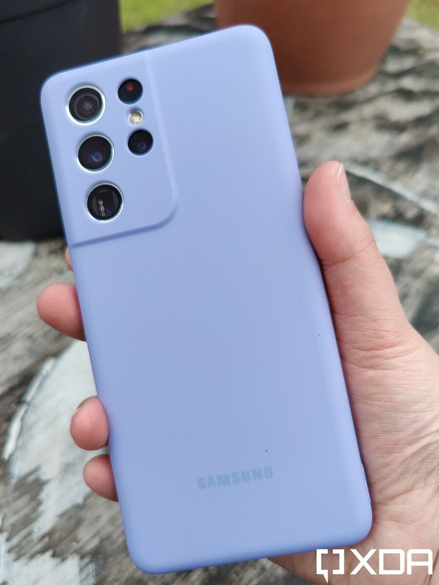 Samsung Silicone Case Review - Violet