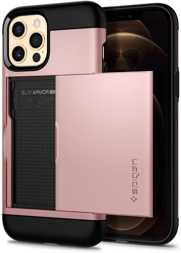 The highly-rated Spigon case protects your expensive phone, while at the same time holds 2-3 cards in an exterior card slot. No need to ever carry a purse or wallet anymore.