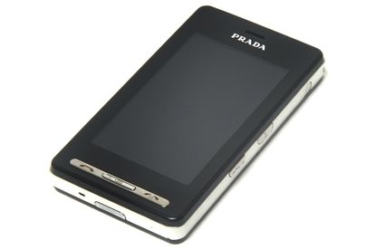 The LG Prada, the world's first phone with a touchscreen