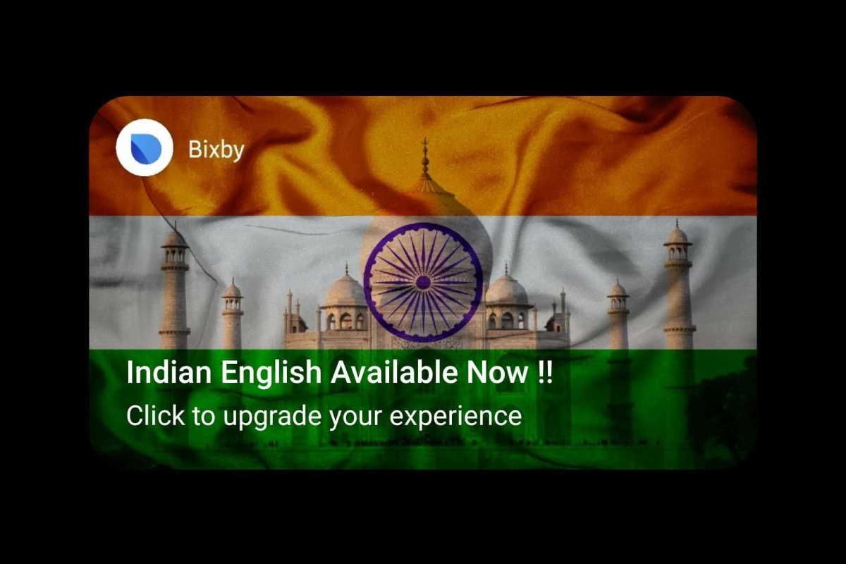 Samsung Bixby Indian English support update