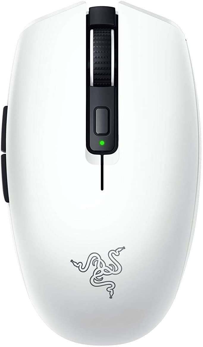 This is Razer's newest lightweight gaming mouse, with a smaller design for easier portability. It's available in both black and white, but Amazon only seems to have the white option.