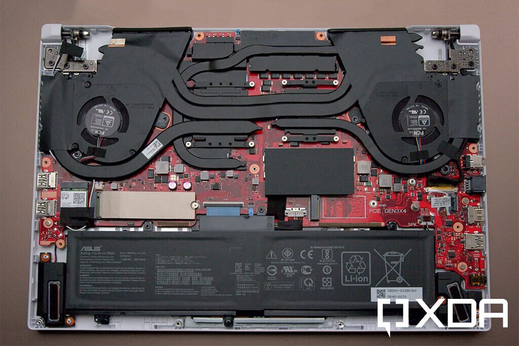 ASUS TUF Dash F15 internals