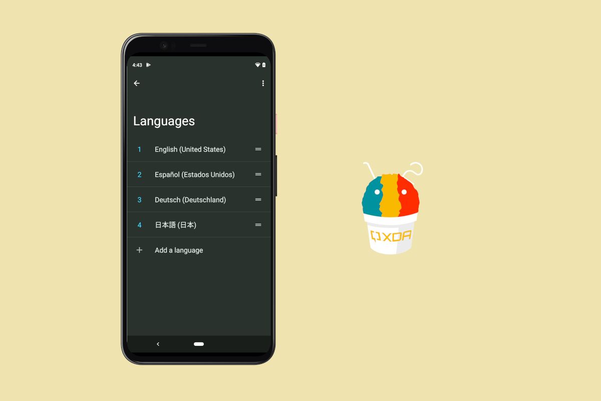 Android 12 UI translation service