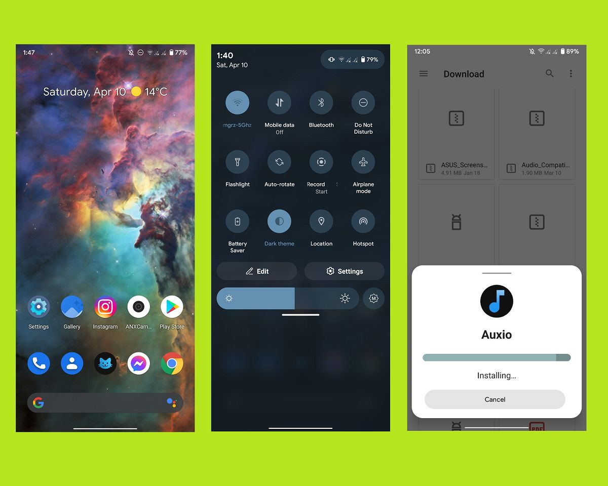 DotOS 5.1 Android 12 theme