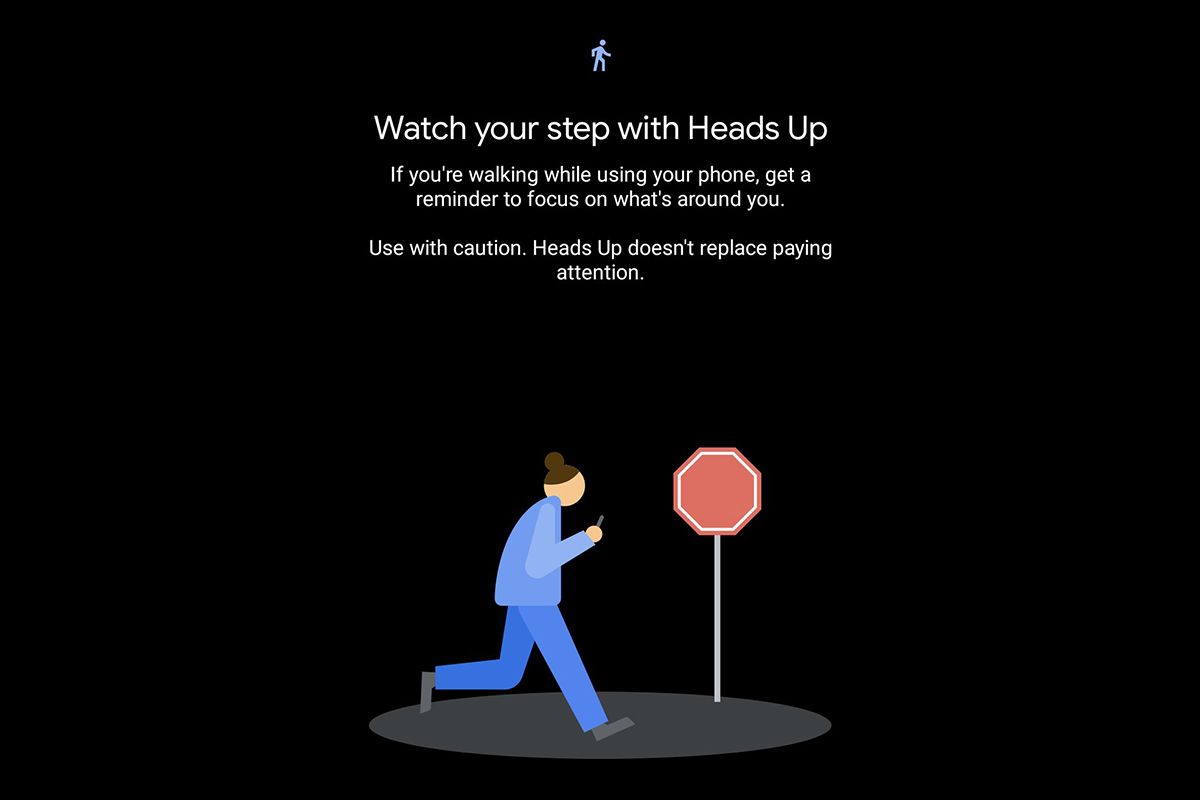 Heads Up feature in Digital Wellbeing on Pixel phones