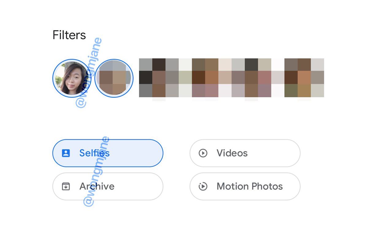 Upcoming search filters in Google Photos