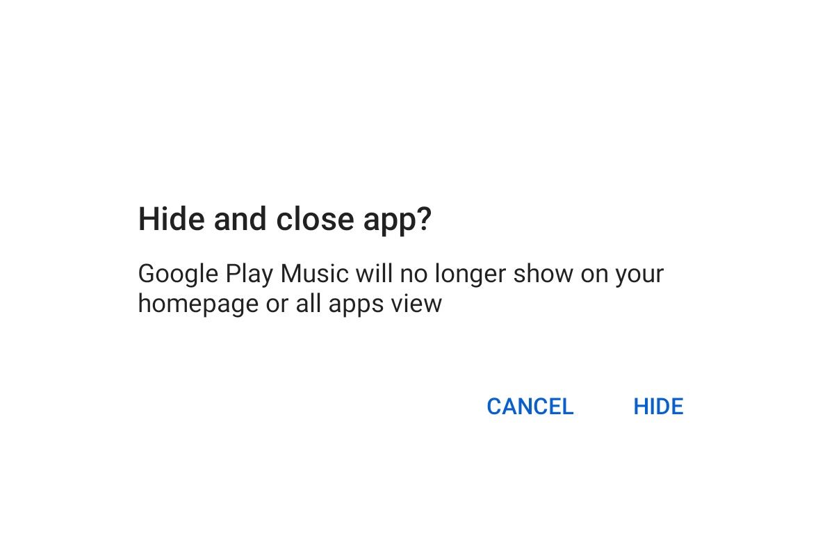 Final Play Music update lets you hide the Android app - 9to5Google