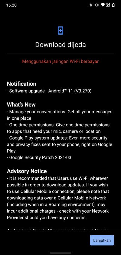 Nokia 2.2 Android 11 update