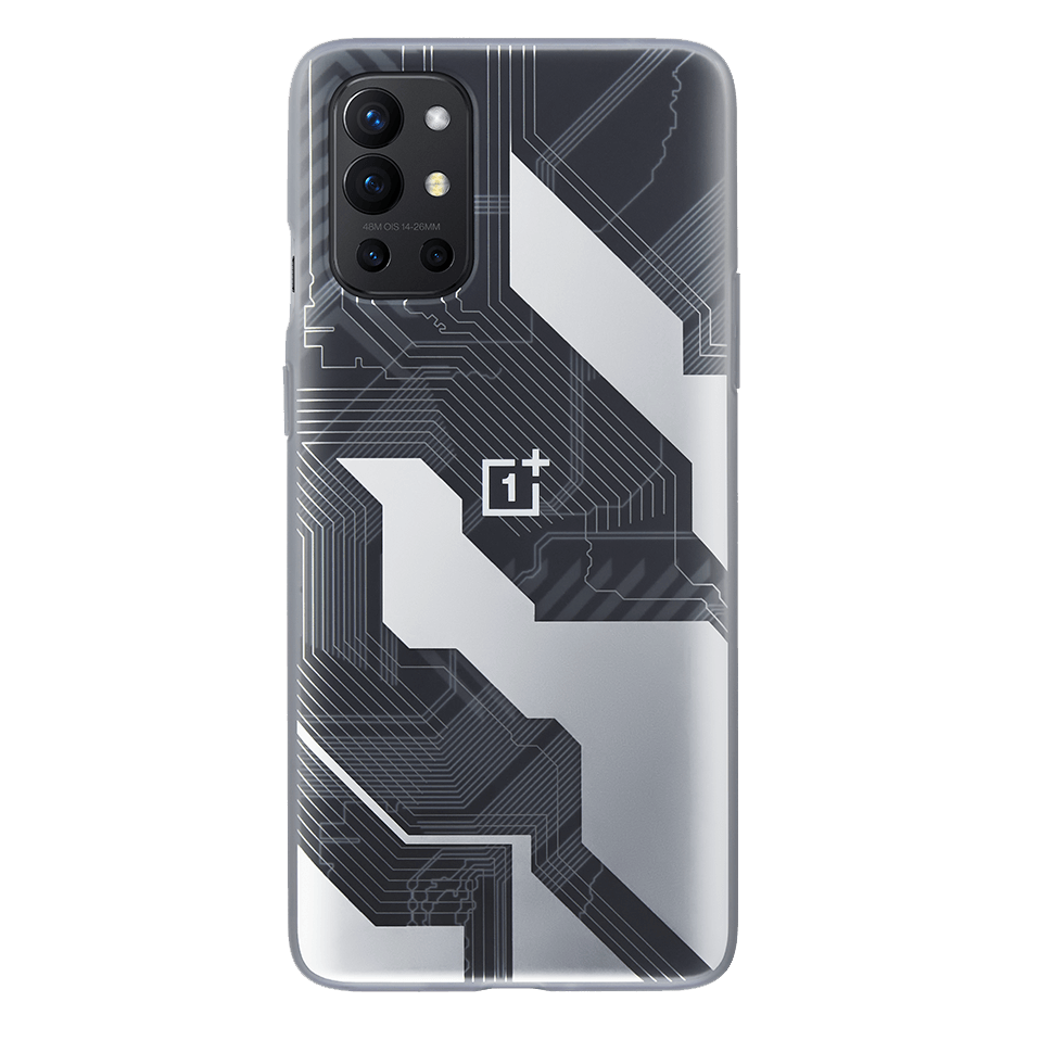 If you want your smartphone's case to symbolize your love for technology, your search ends at the official Quantum Bumper Case Circuit Board for the OnePlus 9R. Offers a decent level of protection.
