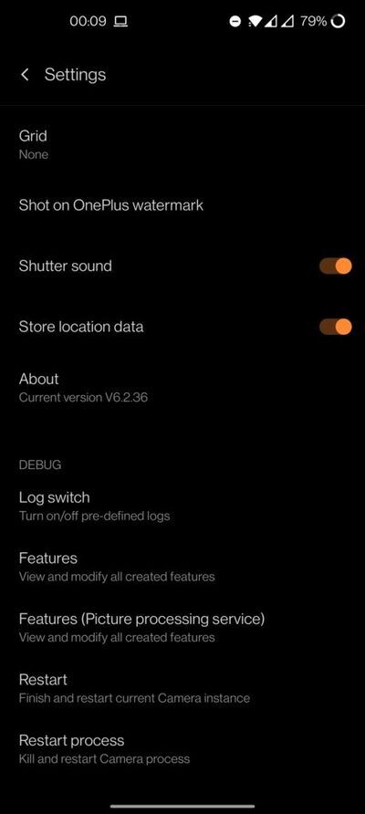 OnePlus Camera Debug Mode Enabler Xposed module