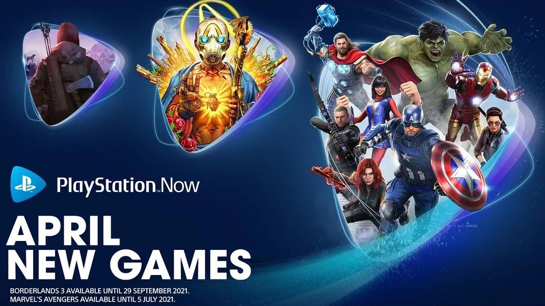 Sony PS Now April 2021
