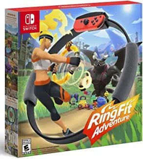 Ring Fit Adventure bridges the gap between exercise and a typical gaming adventure, making workouts more appealing and engaging to help you get in shape.