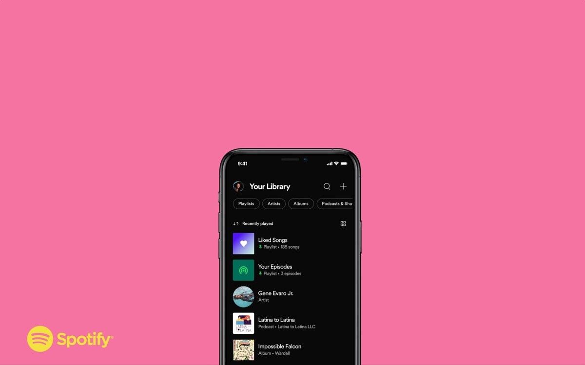 Spotify Your Library redesign featured
