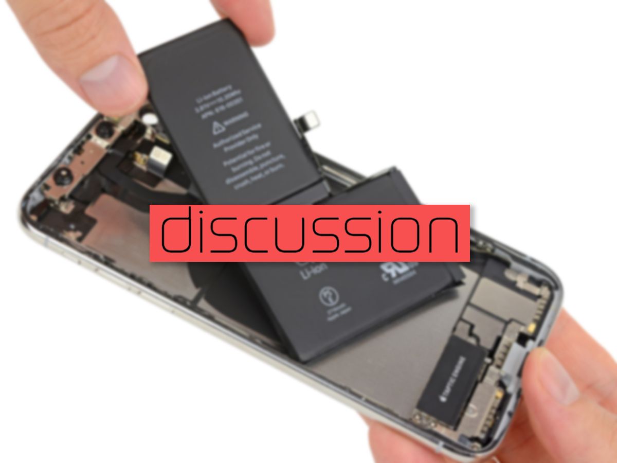 XDA discussion over iPhone battery being replaced