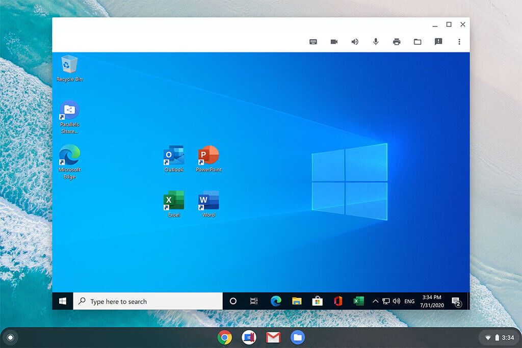 Windows on Chrome OS