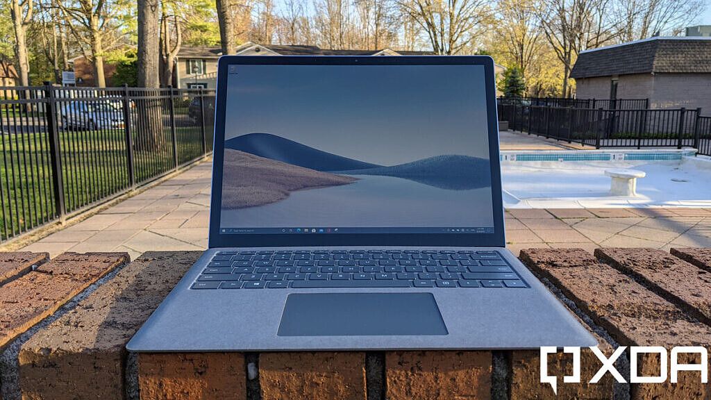 Surface Laptop 4 front view