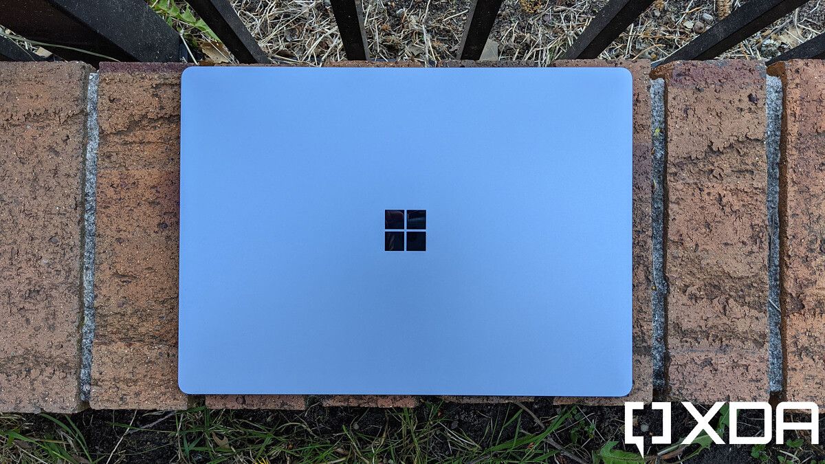 Surface Laptop 4 top-down view